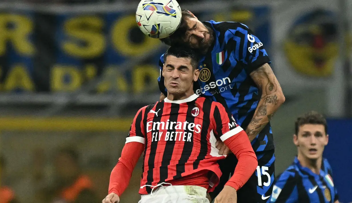 Laga kedua berlangsung intens dan sengit. (Gabriel BOUYS/AFP)
