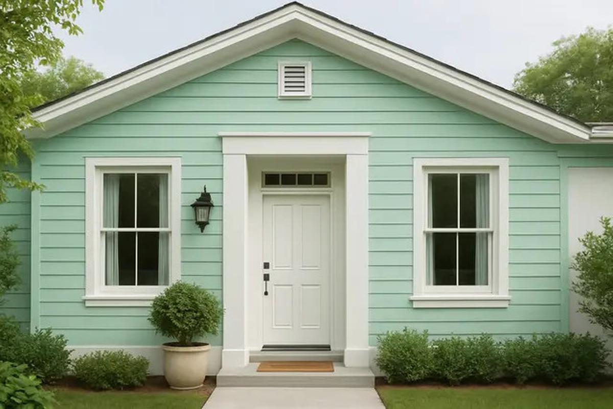 7 Kombinasi Cat Rumah Warna Hijau yang Bagus dan Elegan, Bikin Hunian Jadi Adem dan Estetik
