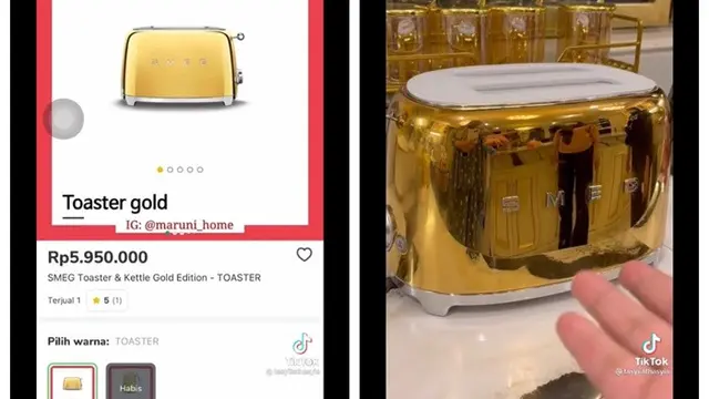 Alat Dapur Mewah Milik Tasyi Athasyia, Totalnya Capai Ratusan Juta. (Sumber: TikTok/@tasyiiathasyia)