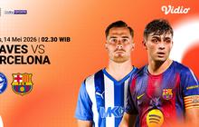 Saksikan Live Streaming Alaves vs Barcelona di La Liga Pekan Ke-36, Tayang di Vidio