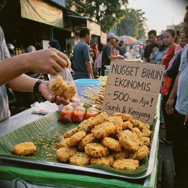 Ilustrasi Nugget Bihun Ekonomis
