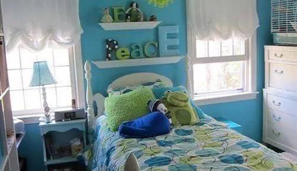 Warna Biru  Juga Cantik Untuk Kamar  Anak Perempuan 