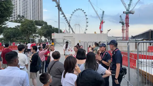 Parade Hari Nasional Singapura 2025 (Liputan6.com/Nanda Perdana Putra)