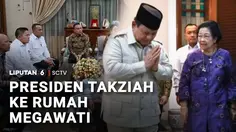 Prabowo Bertakziah ke Kediaman Megawati, Sampaikan Duka atas Wafatnya Guruh