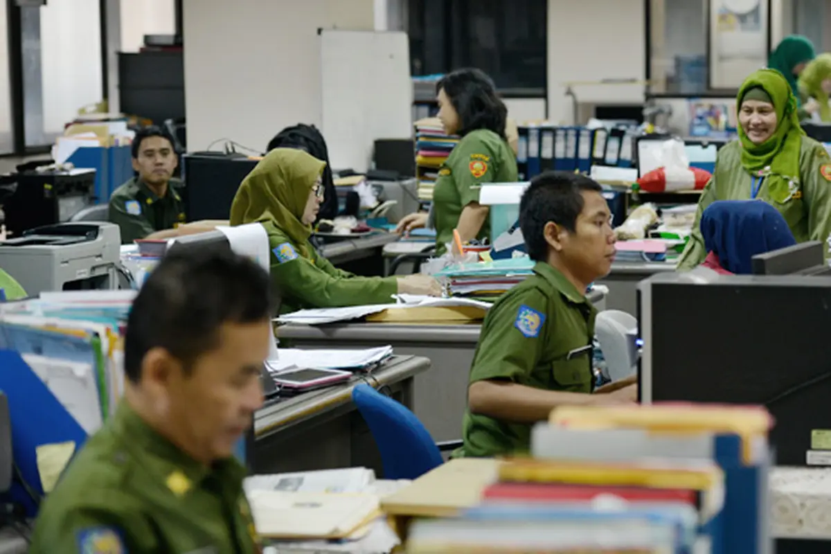 Sidak Pegawai DKI