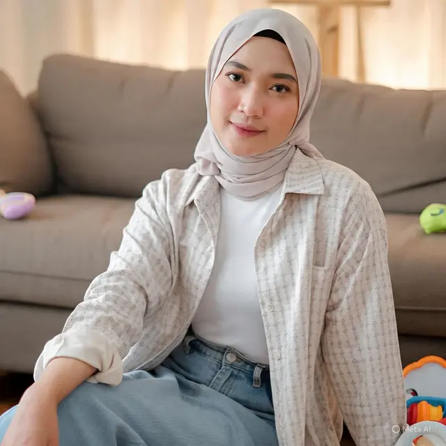 Fashion Ibu Muda Berhijab