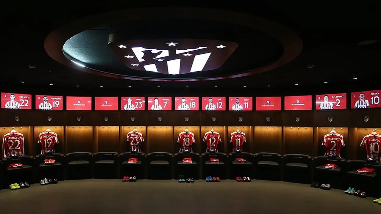 Ruang Ganti Stadion Wanda Metropolitano