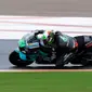 Aksi Franco Morbidelli di FP1 MotoGP Valencia (Jose Jordan/AFP)