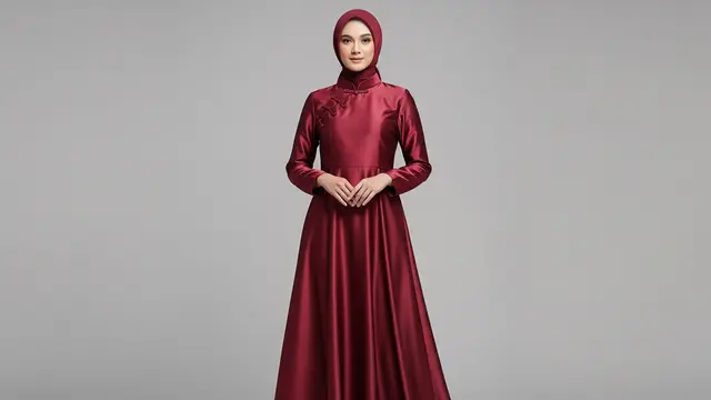 Cheongsam Maxi Dress A-Line