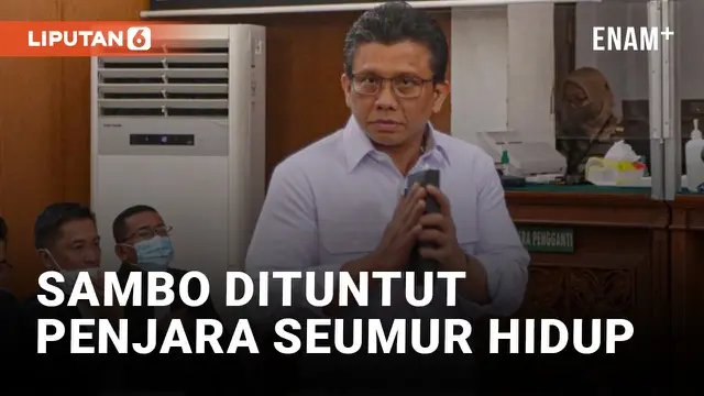 VIDEO: Ferdy Sambo Dituntut Penjara Seumur Hidup Imbas Pembunuhan Brigadir J