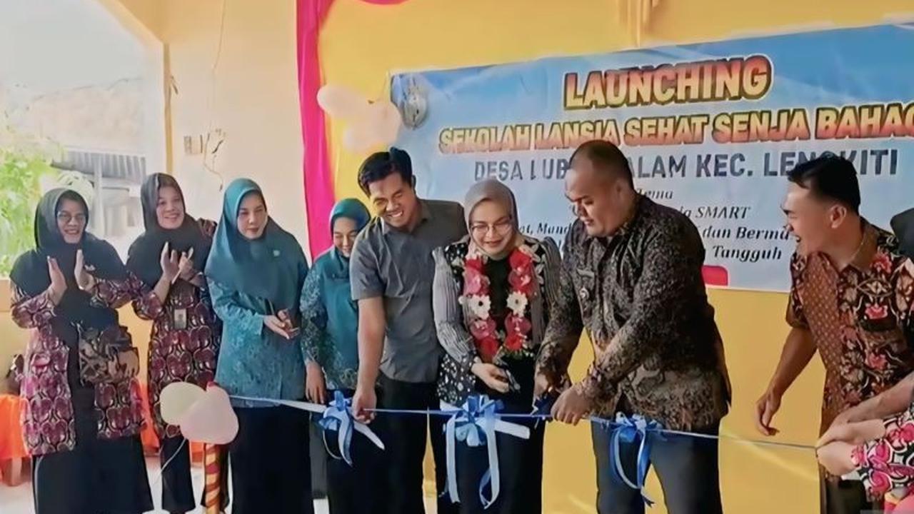 13 Kecamatan di OKU Bentuk Sekolah Lansia Tangguh, Wujudkan Lansia SMART dan Mandiri