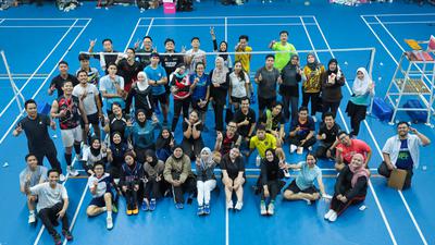 Olahraga Sambil Jaring Koneksi di KapanLagi Club Funminton Vol. 4