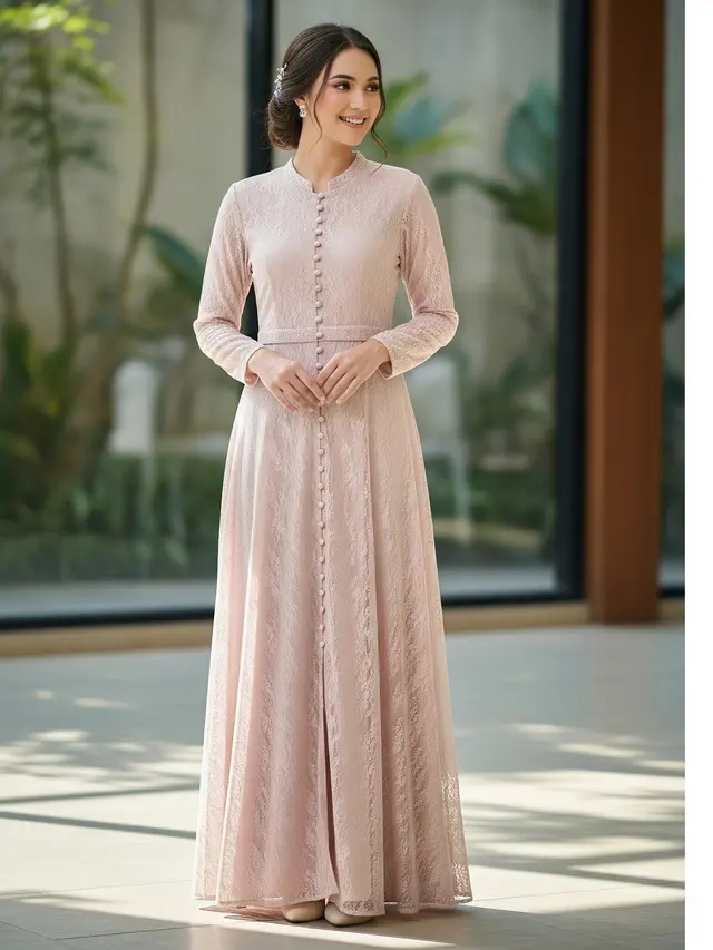 Model Baju Bridesmaid Busui