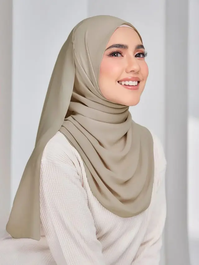 Hijab dengan Kerutan