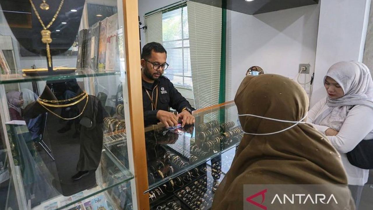 Harga Emas Pegadaian UBS dan Galeri24 Kompak Turun Hari Ini, Simak Rincian Terbarunya