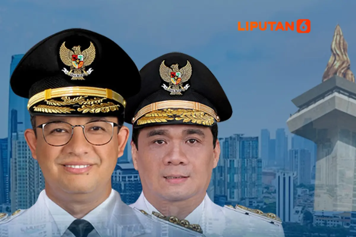 Banner Infografis Gubernur Anies Baswedan dan Wagub Ahmad Riza Patria Lengser dari Jabatan. (Liputan6.com/Trieyasni)
