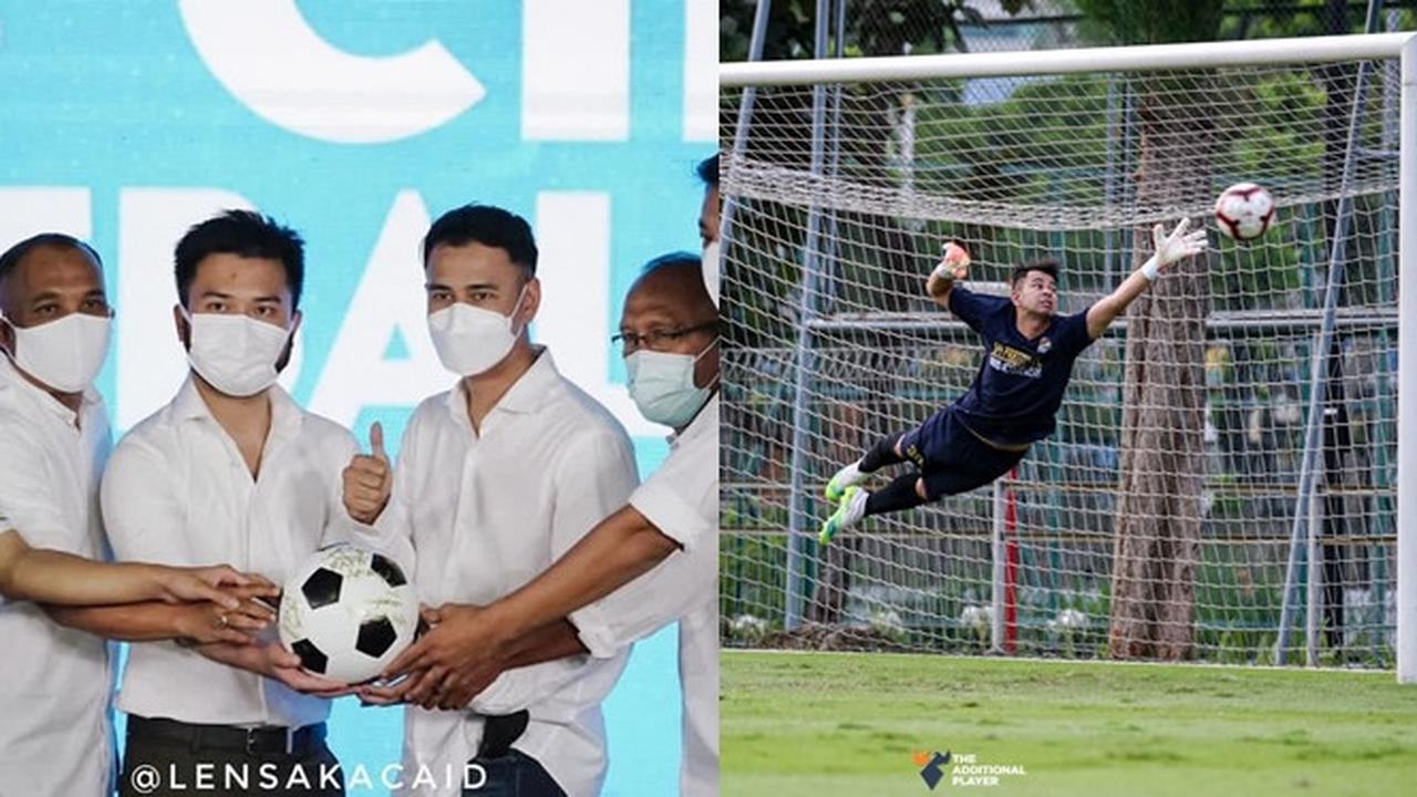 Jabat Chairman RANS Cilegon FC, Ini 6 Aksi Raffi Ahmad Jadi Kiper Selebritis FC