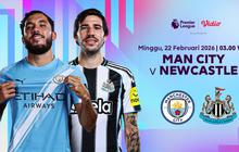 Live Streaming Liga Inggris 2025/26: Manchester City vs Newcastle United, Eksklusif di Vidio!