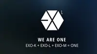 Logo untuk penggemar EXO yang disebut EXO-L
