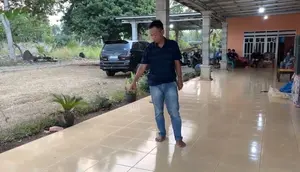 Detik-detik Menegangkan Baku Tembak Polisi vs Buronan di Lampung