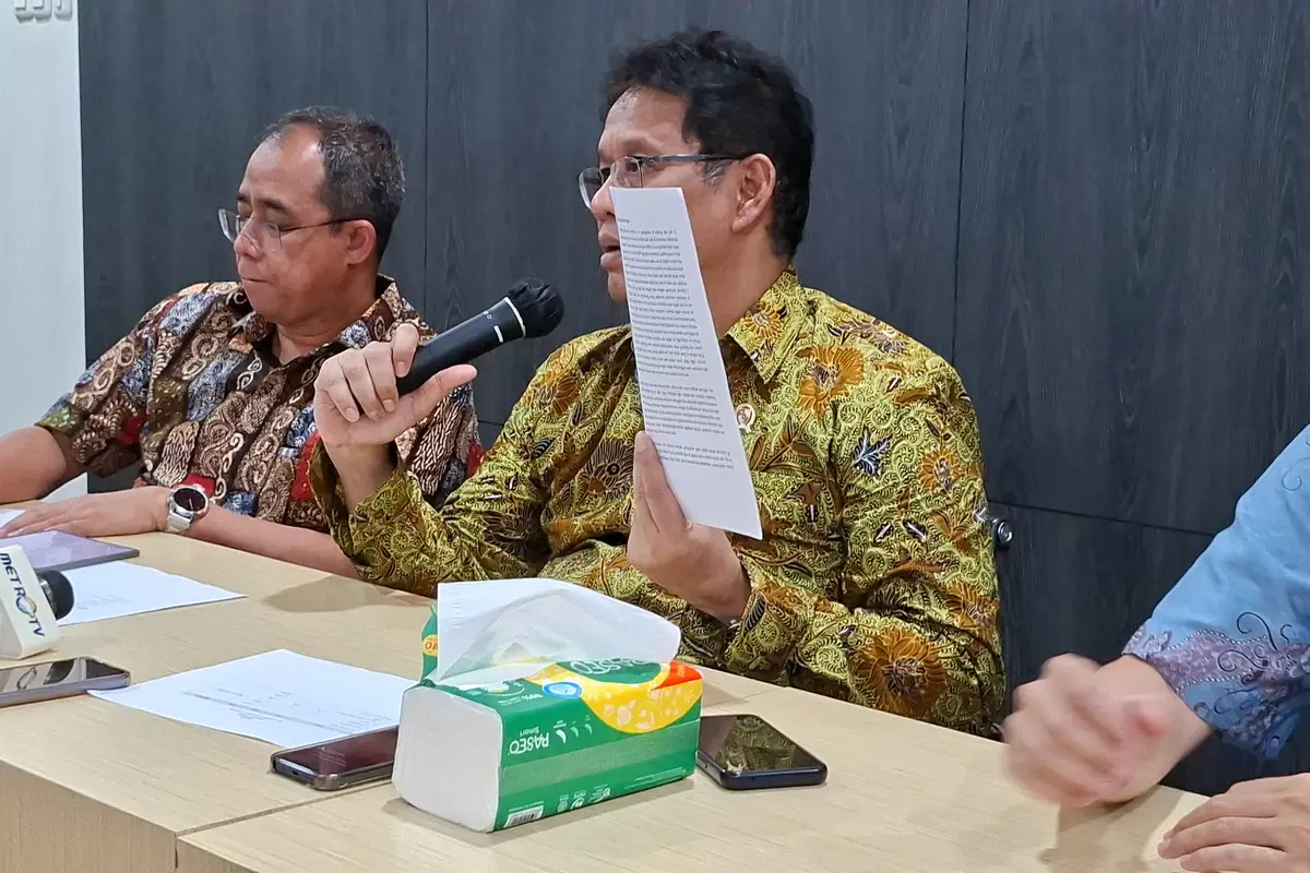 Menteri Keuangan (Menkeu) Purbaya Yudhi Sadewa di Kantor Kementerian Keuangan, Jakarta, Jumat (17/10/2025). (Liputan6.com/Arief)