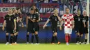 Timnas Austria pun memimpin klasemen UEFA Nations League A Grup 1 dengan unggul selisih gol dengan Denmark yang sama-sama menuai 3 poin. (AP/Darko Bandic)