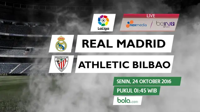 La Liga_Real Madrid vs Athletic Bilbao (Bola.com/Adreanus Titus)