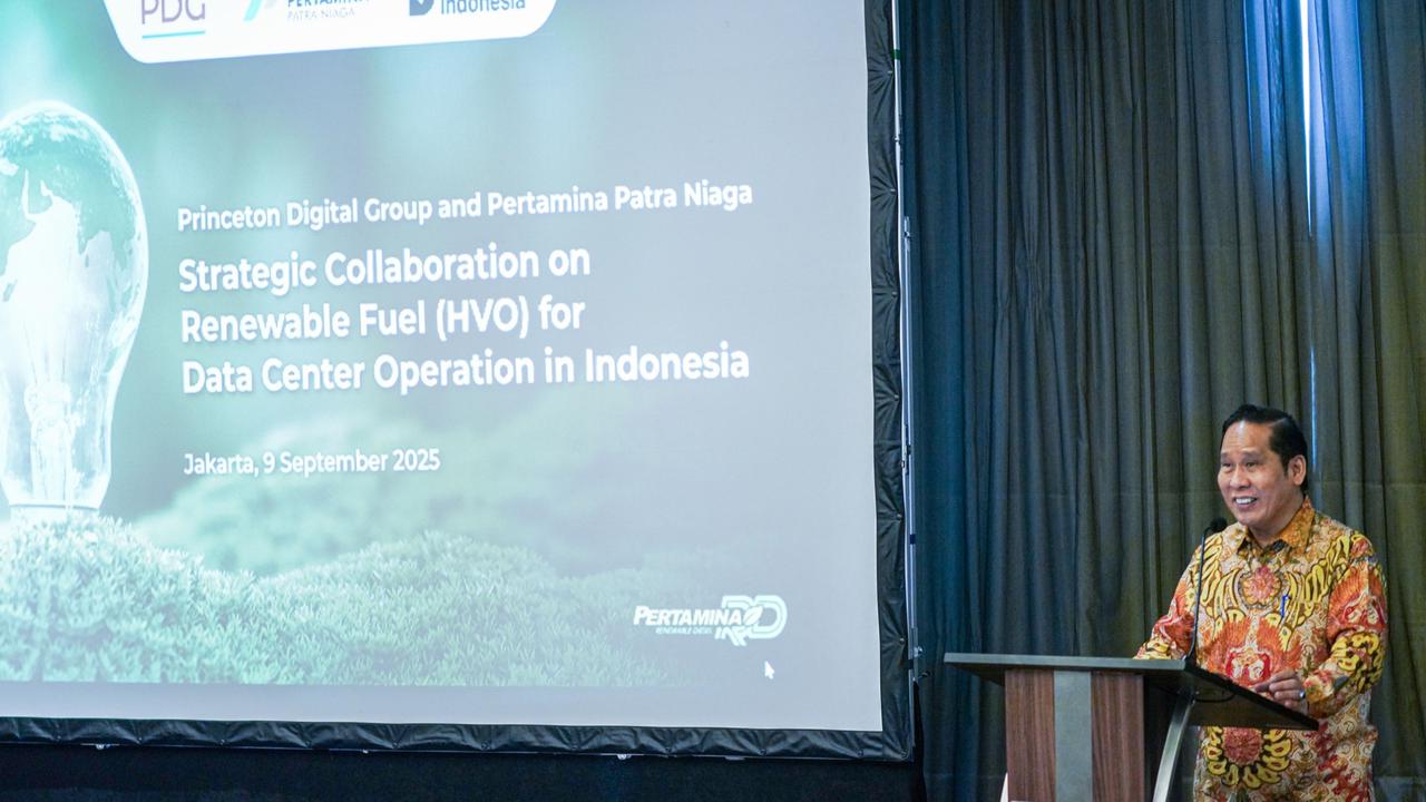 Dorong Transisi Energi, Pertamina Kini Suplai HVO untuk Operasional Data Center Indonesia