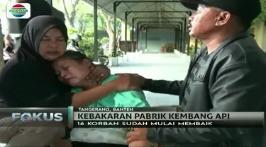 Tak jelas keberadaannya, korban ledakan pabrik kembang api di Tangerang mulai dikhawatirkan keluarganya.