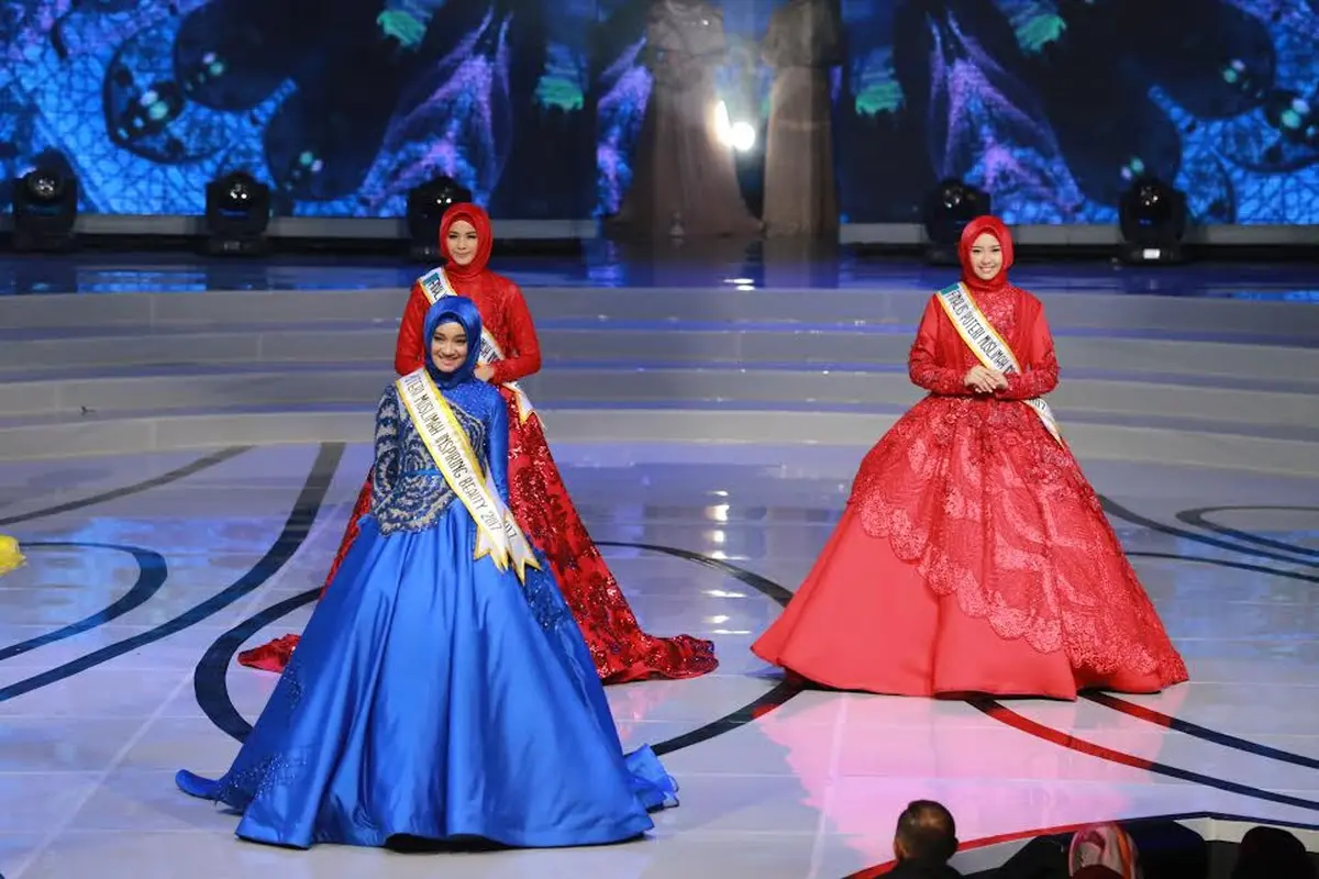 [Bintang] Tiga finalis Puteri Muslimah Indonesia 2017