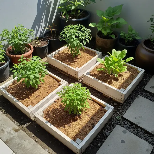 9 Ide Kebun Sayur Lahan Terbatas Pakai Media Tanam Serbuk Kayu, Panen Melimpah