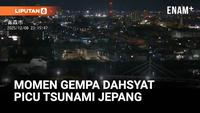 Momen Gempa Dahsyat Yang Picu Tsunami di Jepang