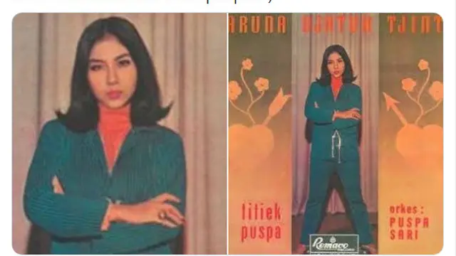 Viral, Foto Titiek Puspa Sewaktu Muda Bikin Netizen Pangling