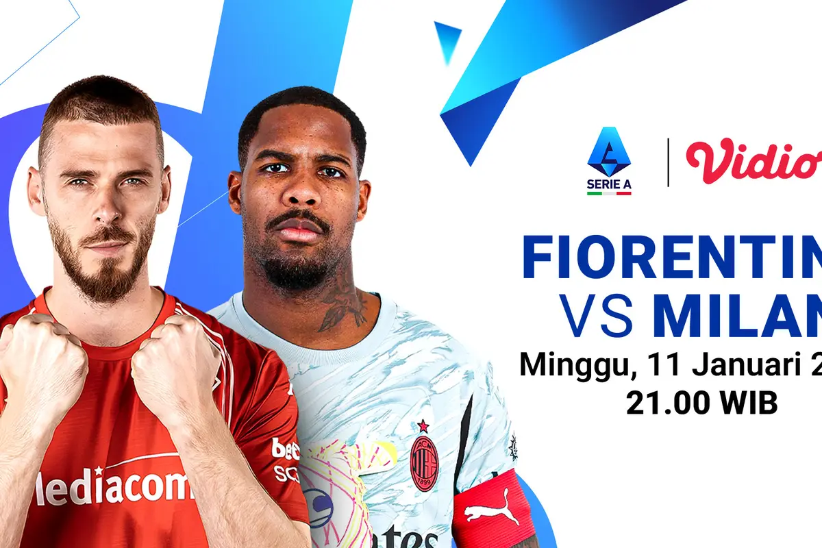 Saksikan Fiorentina vs AC Milan eksklusif di Vidio. (dok. vidio.com)