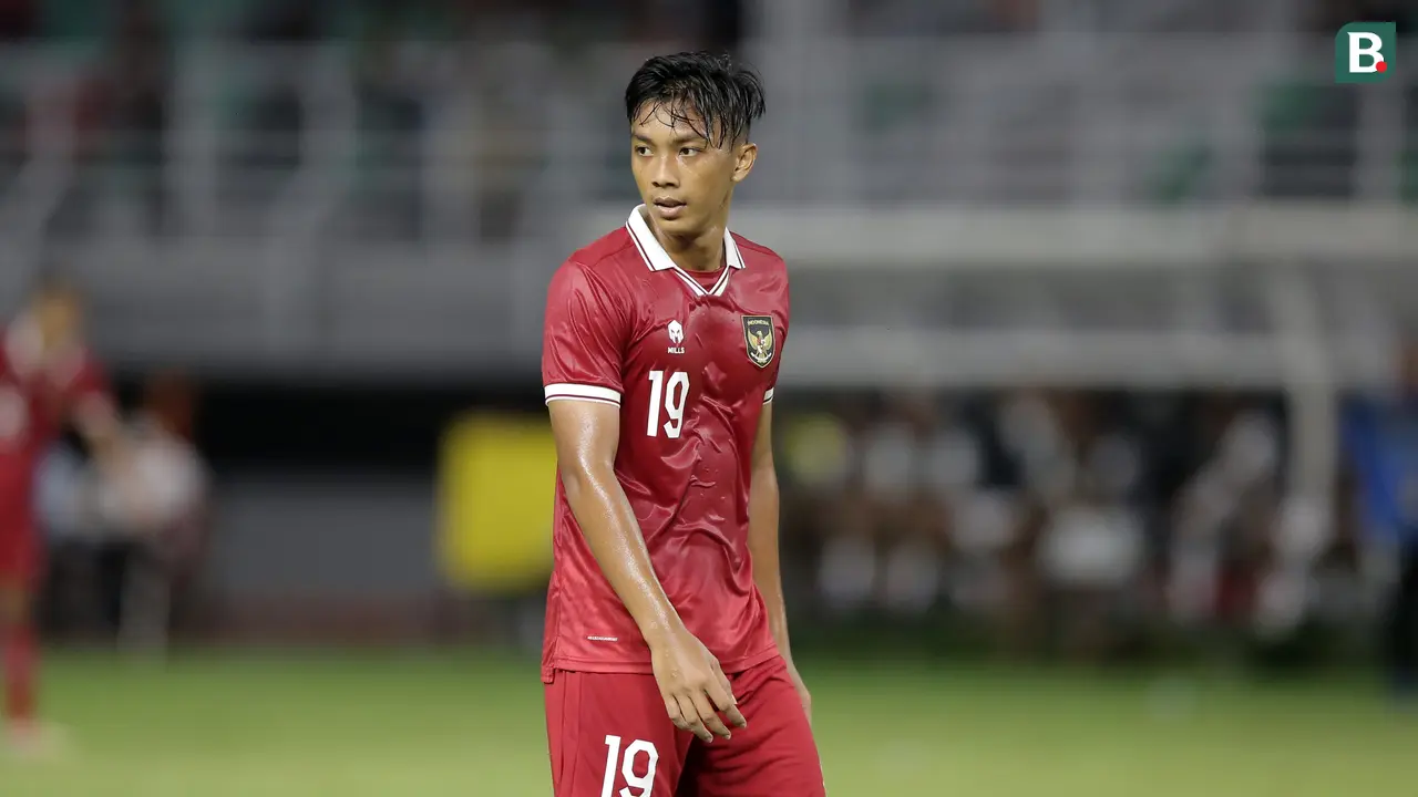 Pemain Timnas Indonesia U-20 Rabbani Tasnim Siddiq