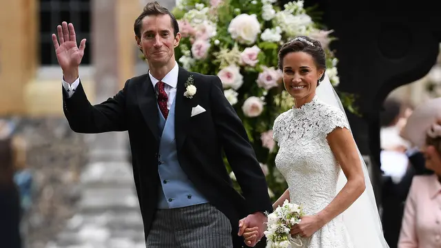 20170520-Pippa Middleton Resmi Menikah dengan Miliuner-AP