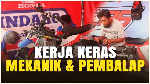 VIDEO: Mekanik Siaga, Pembalap Fokus! Intip Persiapan Jelang Aksi Seru Honda Dream Cup 2025 di Medan
