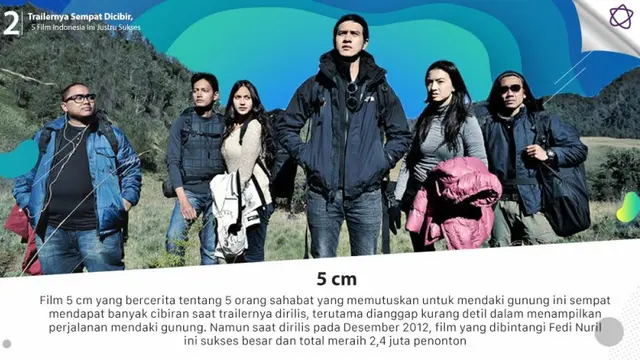 [Bintang] Trailernya Sempat Dicibir, 5 Film Indonesia Ini Justru Sukses