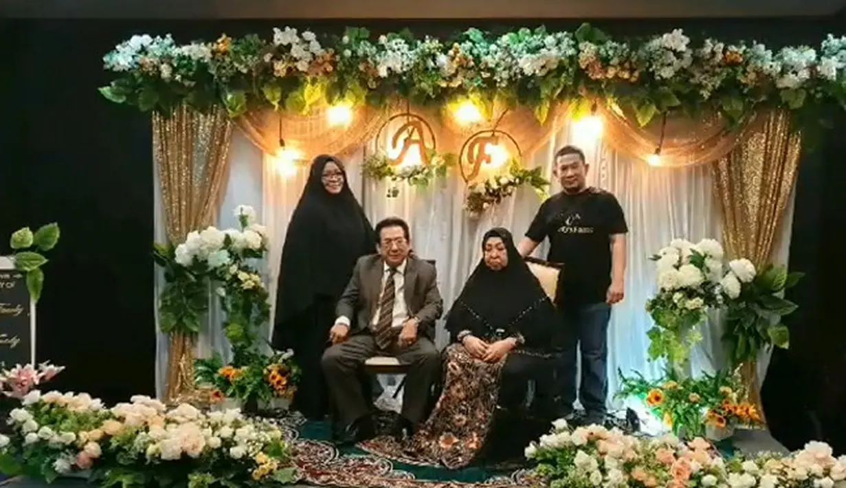 Anwar Fuady dan Farida Cosim (Instagram/mirzaindahdewi)