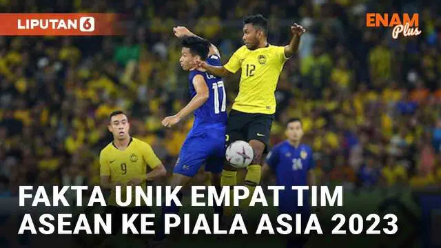 Empat tim asal Asia Tenggara dipastikan tampil di Piala Asia 2023. Vietnam sudah lebih dulu lolos pada 2021 lalu dan melaju ke babak ketiga Kualifikasi Piala Dunia 2022. Sementara Thailand, Malaysia dan Indonesia lolos jalur babak ketiga Kualifikasi ...