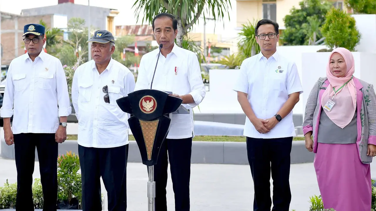 Presiden Jokowi meresmikan sejumlah proyek di Sulawesi Tengah. Salah satunya proyek  pekerjaan pembangunan Hunian Tetap Tahap 2D garapan Waskita Karya.