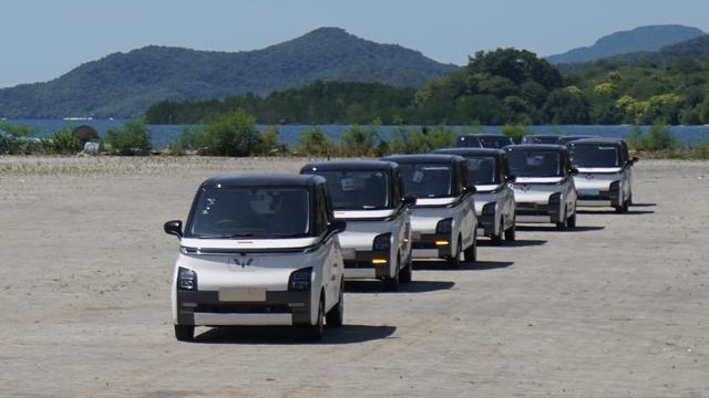 50 Unit Wuling Air ev sudah Tiba di Labuan Bajo (Ist)