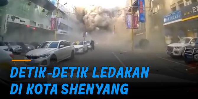 VIDEO: Ngeri, Detik-Detik Ledakan di Kota Shenyang China Kamis Pagi