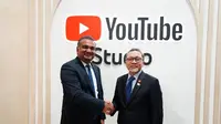 Menteri Perdagangan (Mendag) Zulkifli Hasan bertemu dengan CEO YouTube di sela-sela KTT APEC di Amerika Serikat. (Humas Kemendag)