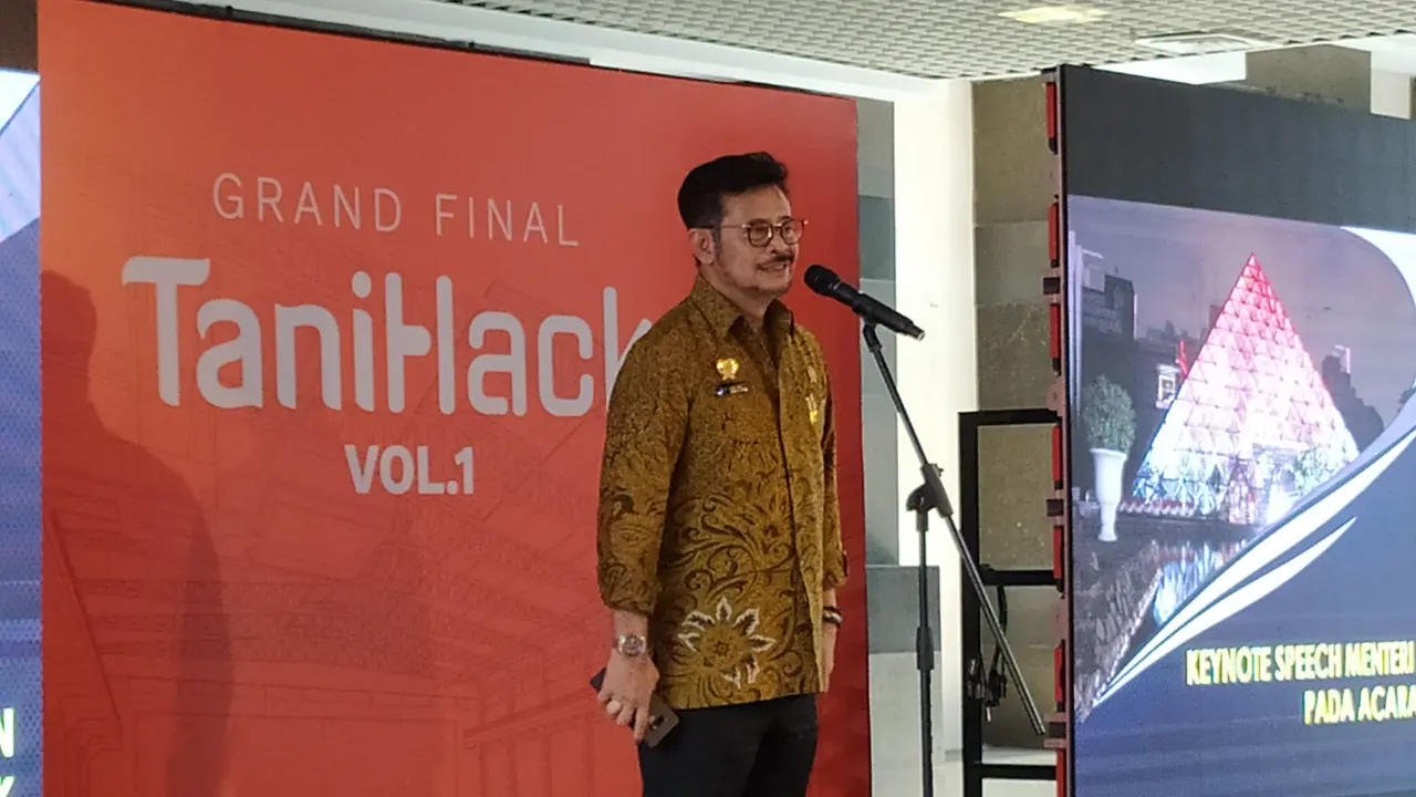 Menteri Pertanian (mentan) Syahrul Yasin Limpo. (Tira/Liputan6.com)