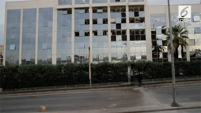 Sebuah ledakan terjadi di kantor stasiun televisi SKAI, Yunani. Tidak ada korban dalam insiden ini.