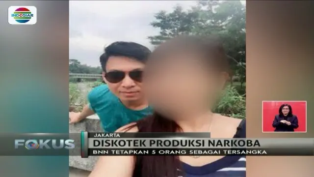 Dari hasil penggeledahan petugas di Diskotek MG, lantai dua dan empat dijadikan laboratorium pembuatan narkoba.