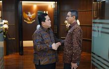 Erick Thohir Ajak Heru Budi Keliling Daycare di BUMN: Dikelola Profesional, Anak Aman