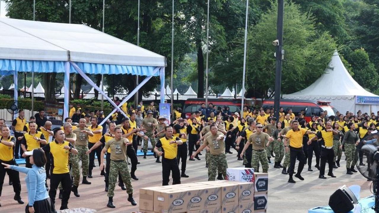 Perkuat Sinergi Polda Metro Jaya Kodam Jaya, Jaga Keamanan Jakarta Melalui Olahraga Bersama