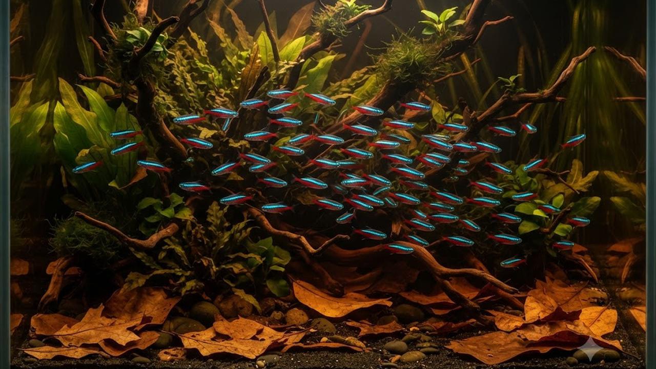 Cara Membuat Akuarium untuk Neon Tetra